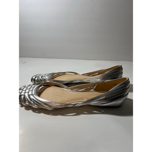 Coach chic  Silver Woven Flats - Picture 3 of 8